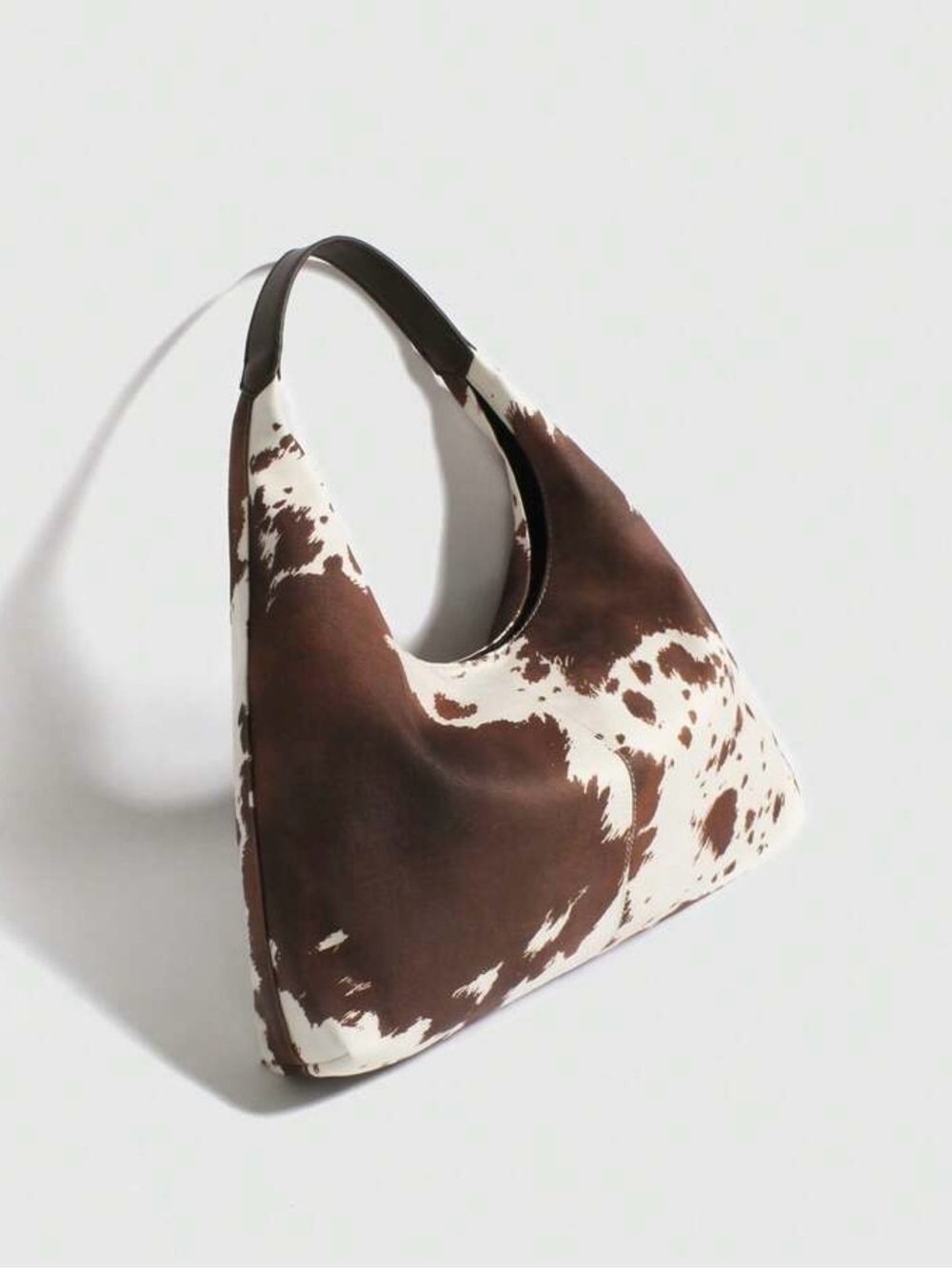 Commense Cow Print Hobo Bag - Picture 8 of 14